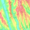 Andocs topographic map, elevation, relief