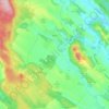 Bajna topographic map, elevation, relief