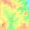 Geza topographic map, elevation, relief