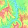 Som topographic map, elevation, relief