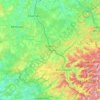 Épinal topographic map, relief map, elevations map