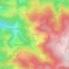 Belmont topographic map, elevation, relief