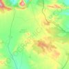 El Houidjbet topographic map, elevation, relief