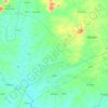 Iwo topographic map, elevation, relief