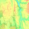 Bodrog topographic map, elevation, relief