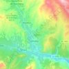 Alhabia topographic map, elevation, relief