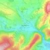 Wasselonne topographic map, relief map, elevations map