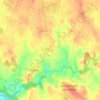 Baillé topographic map, elevation, relief
