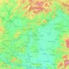 Hungary topographic map, elevation, relief
