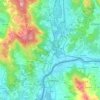 Tui topographic map, relief map, elevations map