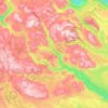 Viken topographic map, elevation, relief