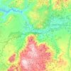 Loja topographic map, elevation, relief