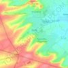 Quilly topographic map, relief map, elevations map