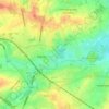 Tienen topographic map, elevation, relief