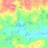 Rossmore topographic map, elevation, relief