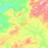 Alcalá la Real topographic map, elevation, relief
