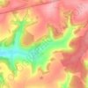 Oëy topographic map, relief map, elevations map