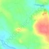 Keal topographic map, elevation, relief