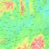 Guiyang County topographic map, elevation, relief