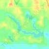 Ivanhoe topographic map, elevation, relief