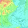 Baranya topographic map, relief, elevation