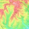 El Achour topographic map, elevation, relief