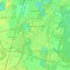 Illkirch-Graffenstaden topographic map, relief map, elevations map