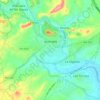 Archena topographic map, relief map, elevations map