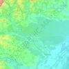 Haguenau topographic map, relief map, elevations map