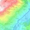 Souk Oufella topographic map, elevation, relief