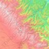 La Paz topographic map, elevation, relief