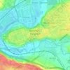 Barañáin topographic map, relief map, elevations map