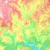 Boborás topographic map, relief map, elevations map