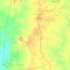 Wasa topographic map, elevation, relief