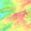 Sainte-Barbe topographic map, relief map, elevations map