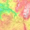 Aranga topographic map, relief map, elevations map