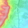 Entrange topographic map, relief map, elevations map