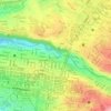 America topographic map, elevation, relief