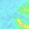 Diksmuide topographic map, elevation, relief