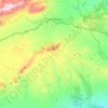Vélez-Rubio topographic map, elevation, relief