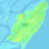 Daufuskie Island topographic map, elevation, relief
