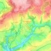 Saint-Urbain topographic map, elevation, relief