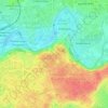 Casco Antiguo topographic map, relief map, elevations map