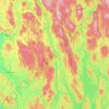 Marker topographic map, elevation, relief