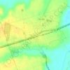 Thorndale topographic map, elevation, relief
