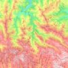 Somiedo topographic map, relief map, elevations map