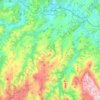 Grado topographic map, relief map, elevations map