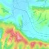 Bodolyabér topographic map, elevation, relief