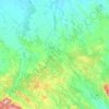 Komárom-Esztergom topographic map, relief, elevation
