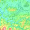 Oviedo topographic map, relief map, elevations map